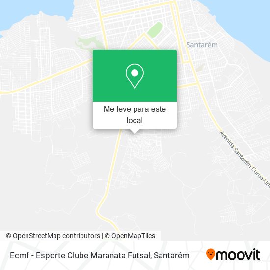 Ecmf - Esporte Clube Maranata Futsal mapa