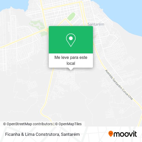 Ficanha & Lima Construtora mapa