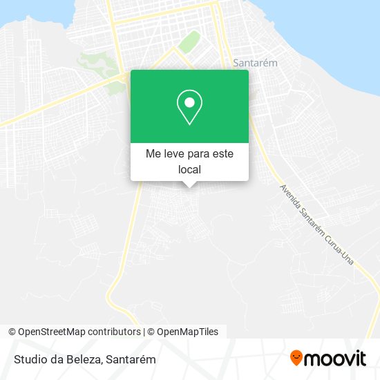 Studio da Beleza mapa