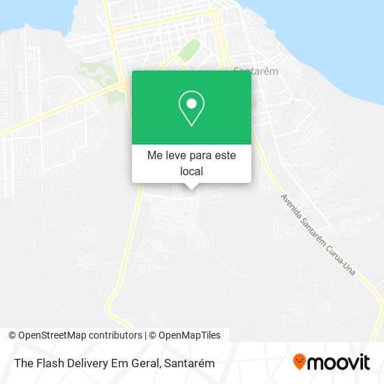 The Flash Delivery Em Geral mapa