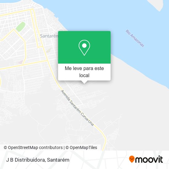 J B Distribuidora mapa