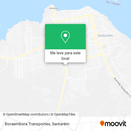 Boraembora Transportes mapa