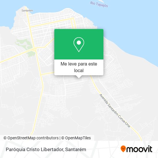 Paróquia Cristo Libertador mapa