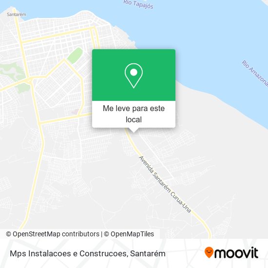 Mps Instalacoes e Construcoes mapa