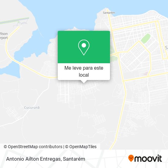 Antonio Ailton Entregas mapa