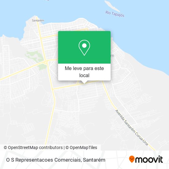 O S Representacoes Comerciais mapa