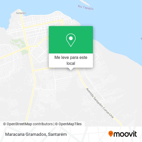 Maracana Gramados mapa