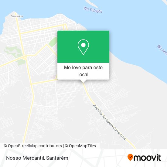 Nosso Mercantil mapa