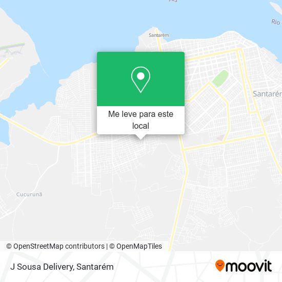 J Sousa Delivery mapa