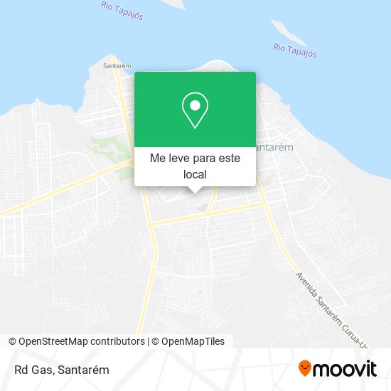 Rd Gas mapa