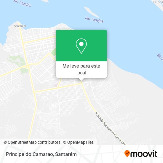 Principe do Camarao mapa