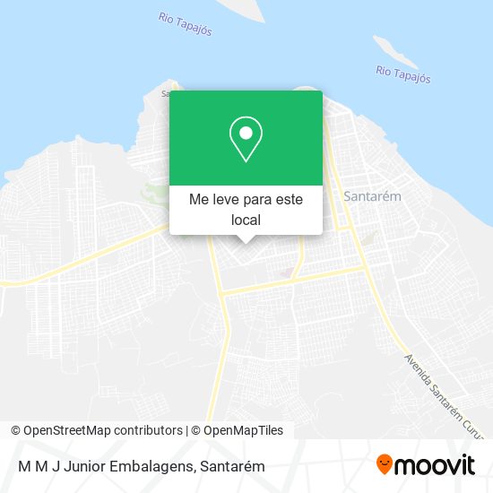 M M J Junior Embalagens mapa