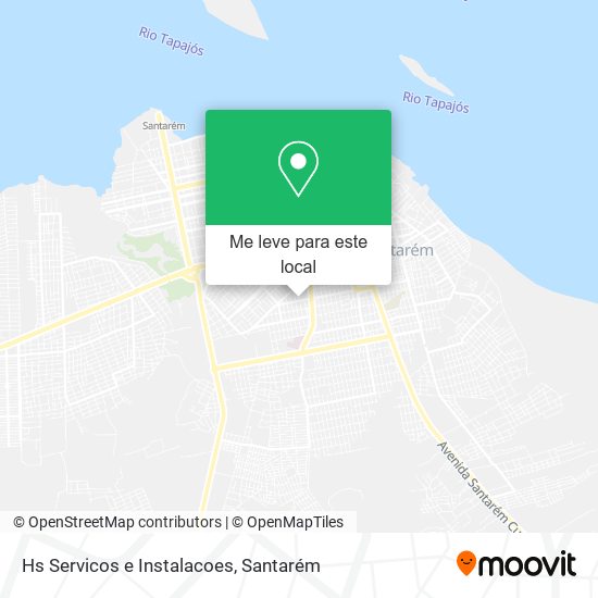 Hs Servicos e Instalacoes mapa