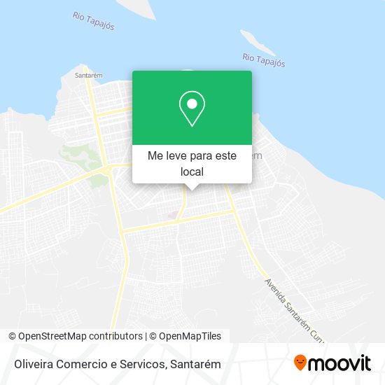 Oliveira Comercio e Servicos mapa