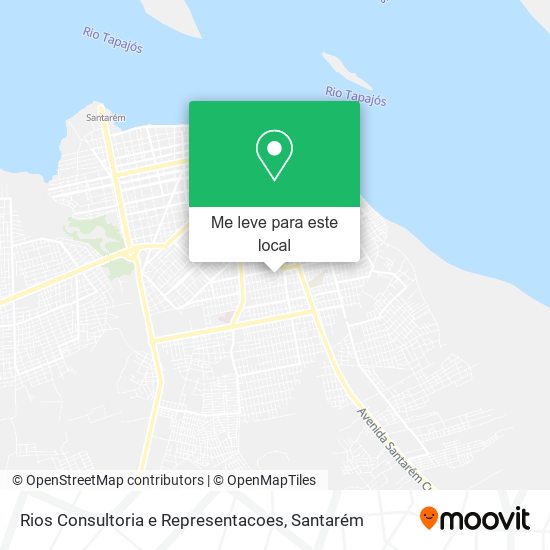 Rios Consultoria e Representacoes mapa