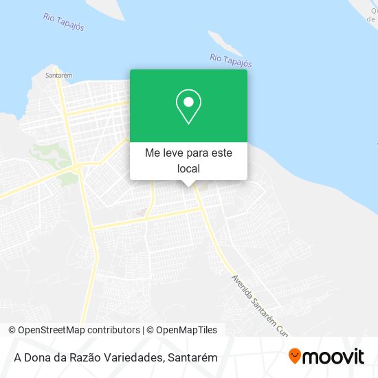 A Dona da Razão Variedades mapa
