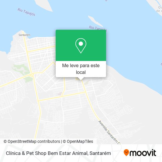 Clínica & Pet Shop Bem Estar Animal mapa