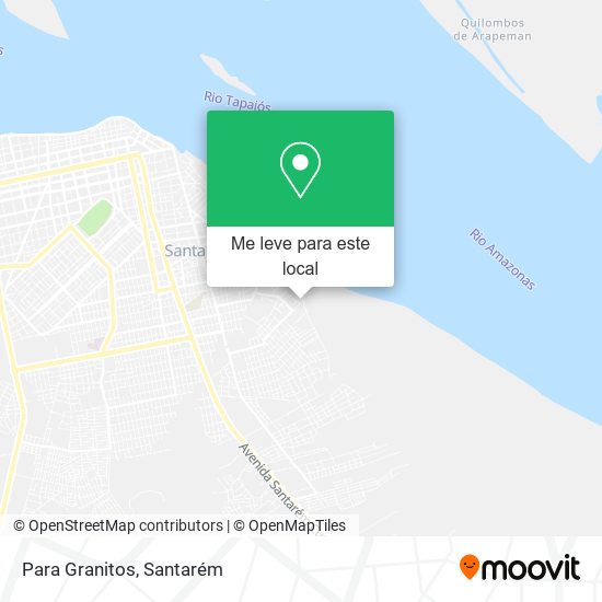 Para Granitos mapa