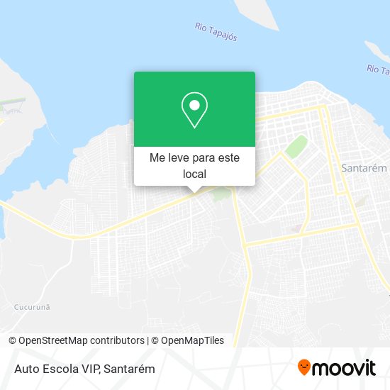 Auto Escola VIP mapa