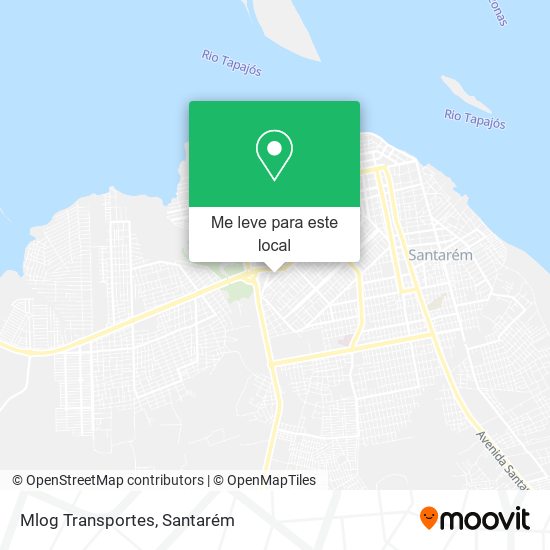 Mlog Transportes mapa