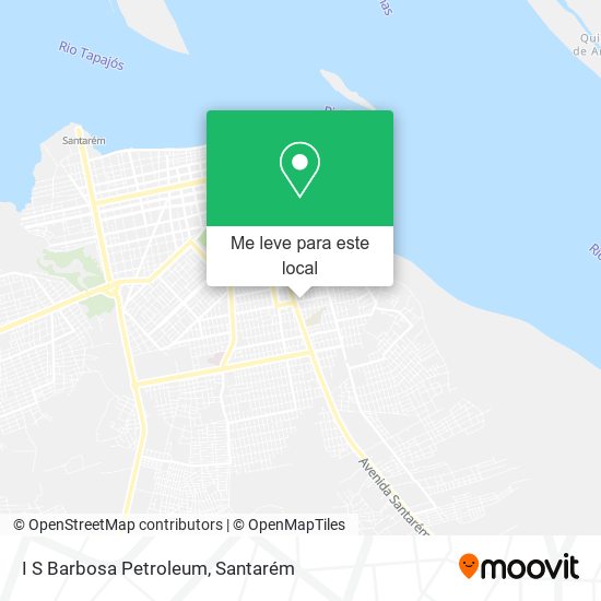 I S Barbosa Petroleum mapa