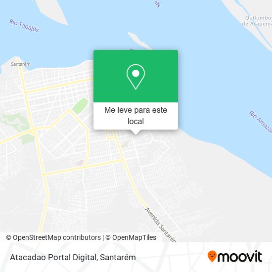 Atacadao Portal Digital mapa