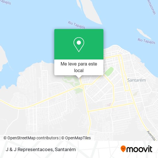 J & J Representacoes mapa