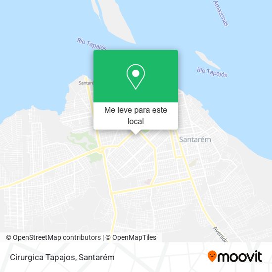 Cirurgica Tapajos mapa