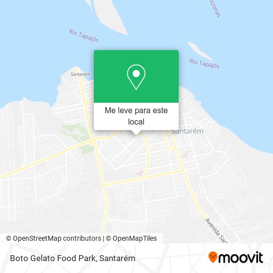 Boto Gelato Food Park mapa