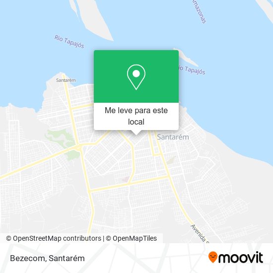 Bezecom mapa