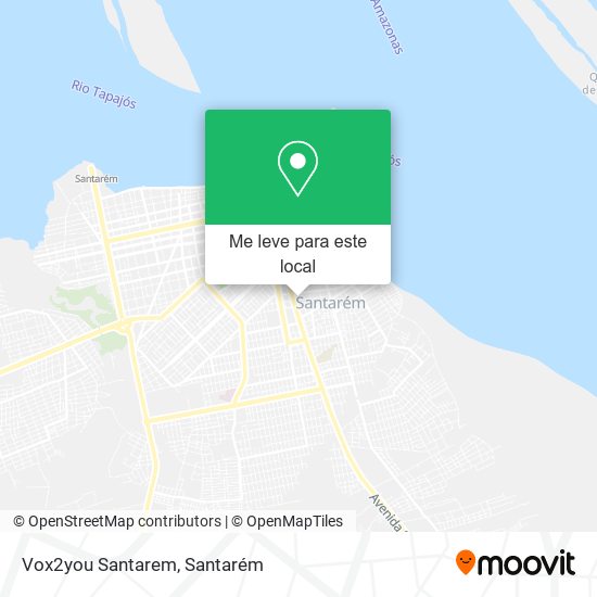 Vox2you Santarem mapa