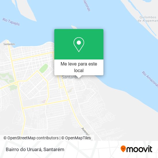 Bairro do Uruará mapa