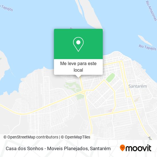 Casa dos Sonhos - Moveis Planejados mapa