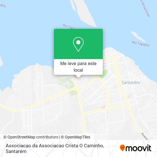 Associacao da Associacao Crista O Caminho mapa