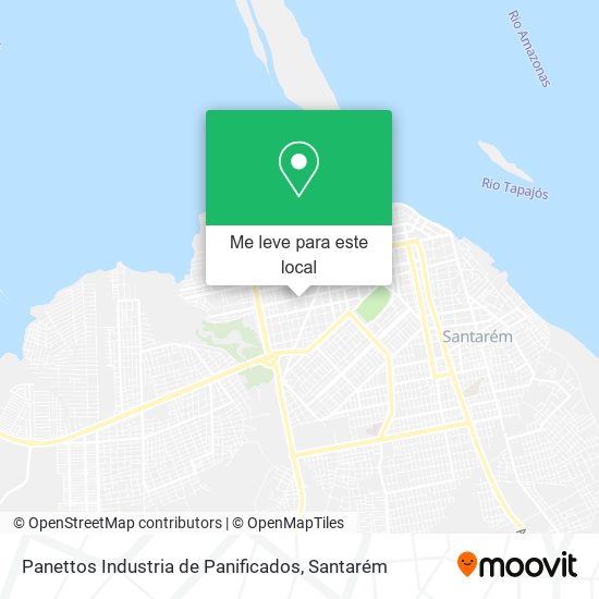 Panettos Industria de Panificados mapa