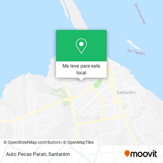 Auto Pecas Parati mapa