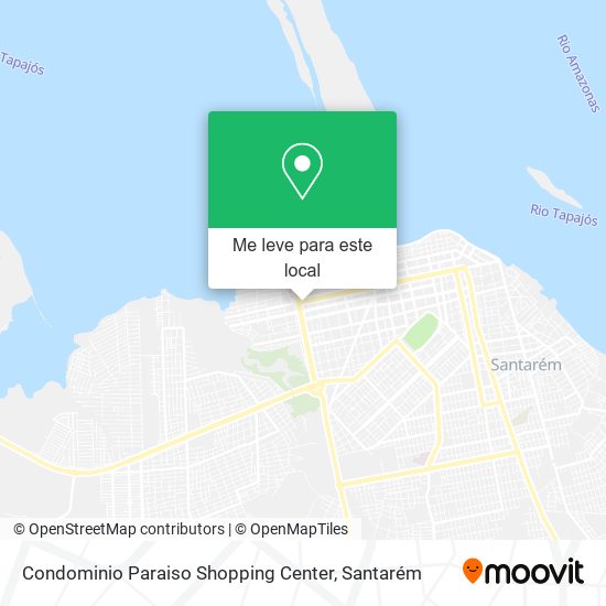 Condominio Paraiso Shopping Center mapa