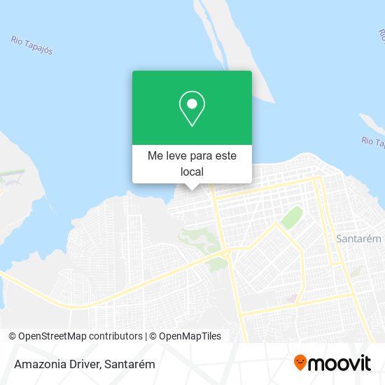 Amazonia Driver mapa