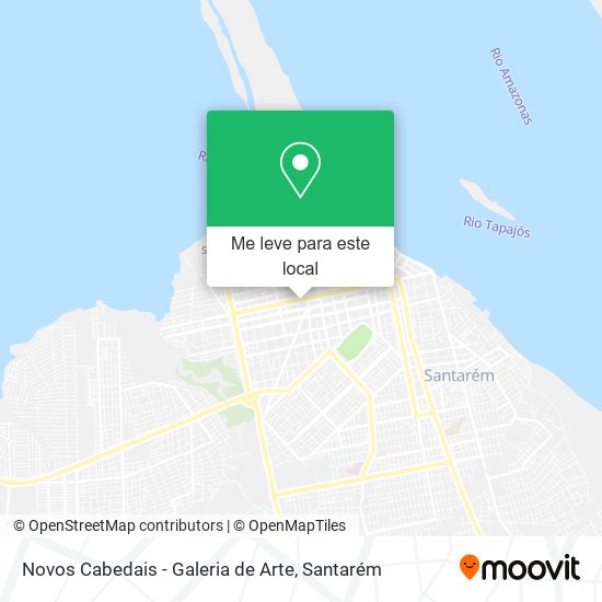 Novos Cabedais - Galeria de Arte mapa