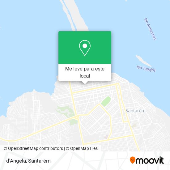 d'Angela mapa