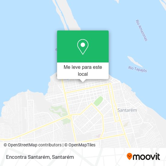 Encontra Santarém mapa