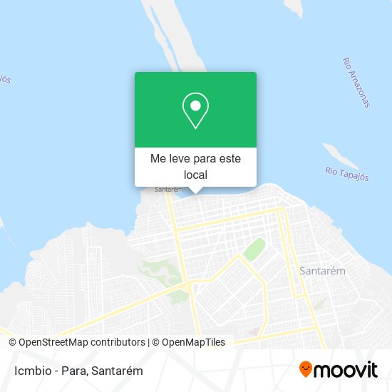 Icmbio - Para mapa