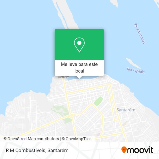 R M Combustiveis mapa