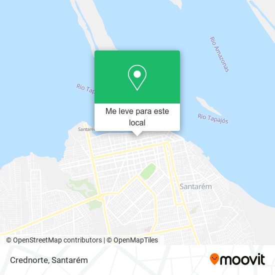 Crednorte mapa