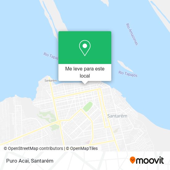 Puro Acai mapa