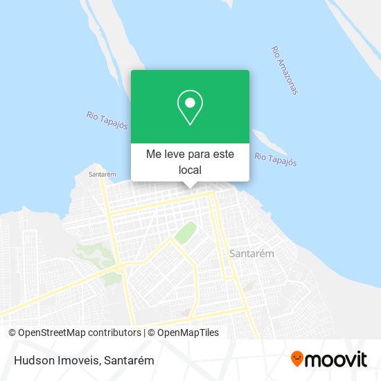 Hudson Imoveis mapa