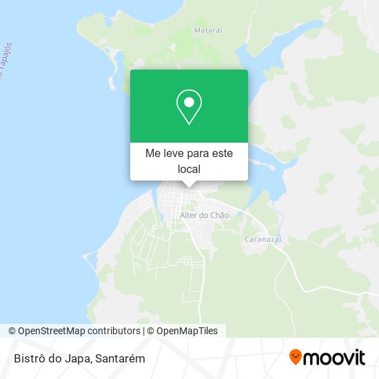Bistrô do Japa mapa