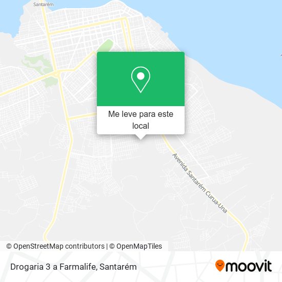 Drogaria 3 a Farmalife mapa