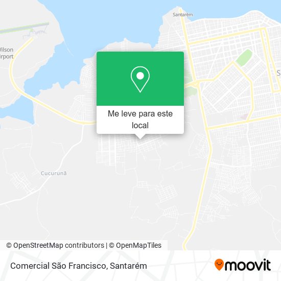 Comercial São Francisco mapa