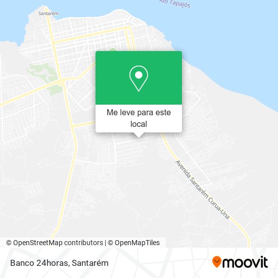 Banco 24horas mapa
